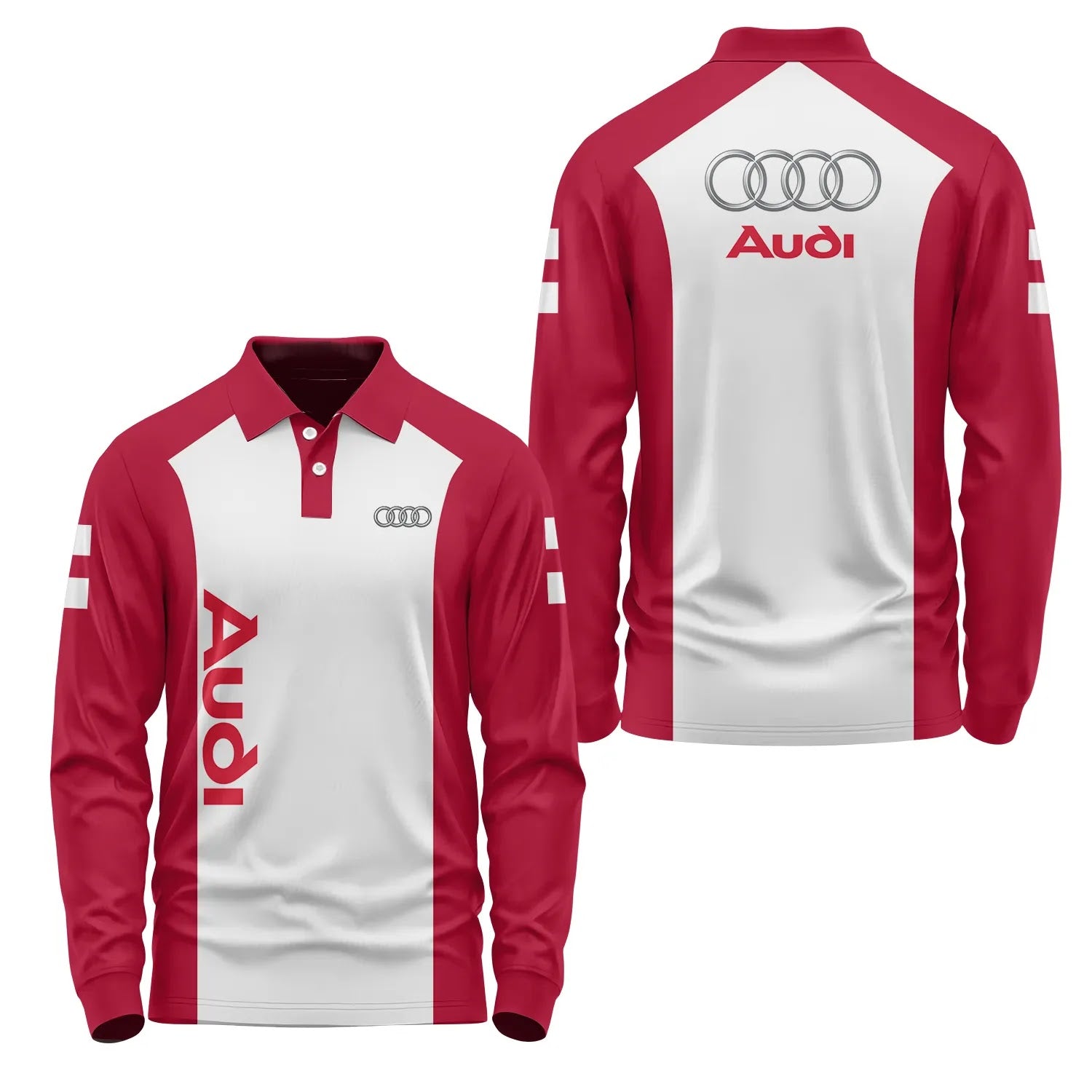 Audi Long Sleeve Polo SC078