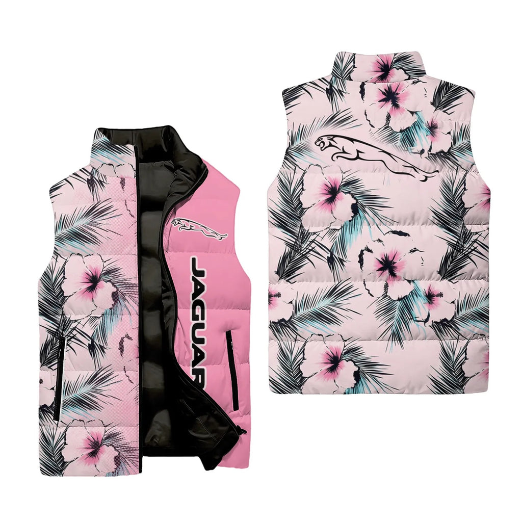 Jaguar Sleeveless Puffer Jacket SHW056