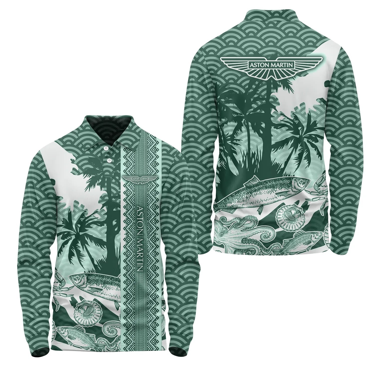 Aston Martin Long Sleeve Polo SHW038