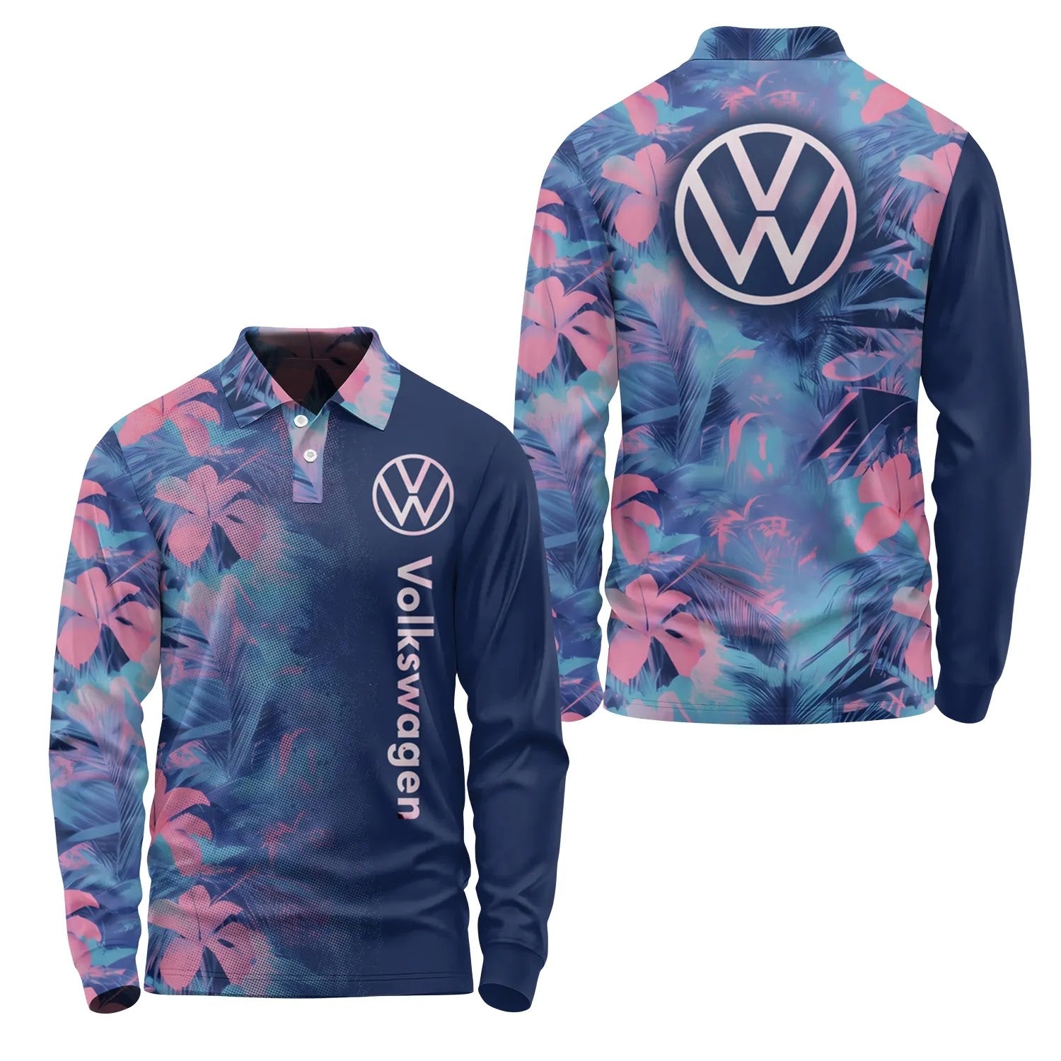 Volkswagen Long Sleeve Polo SHW054