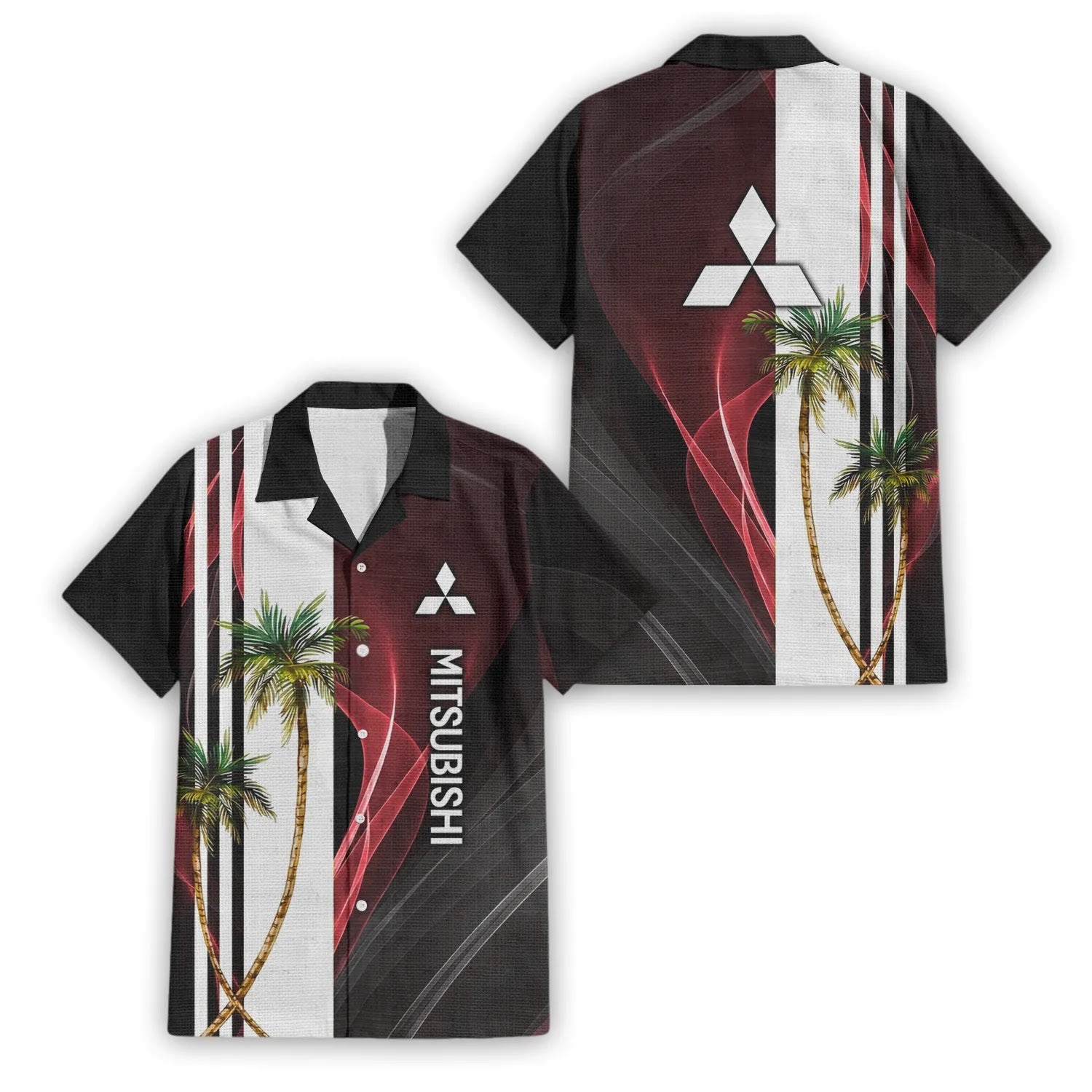 Mitsubishi Premium Hawaiian Shirt SHW036