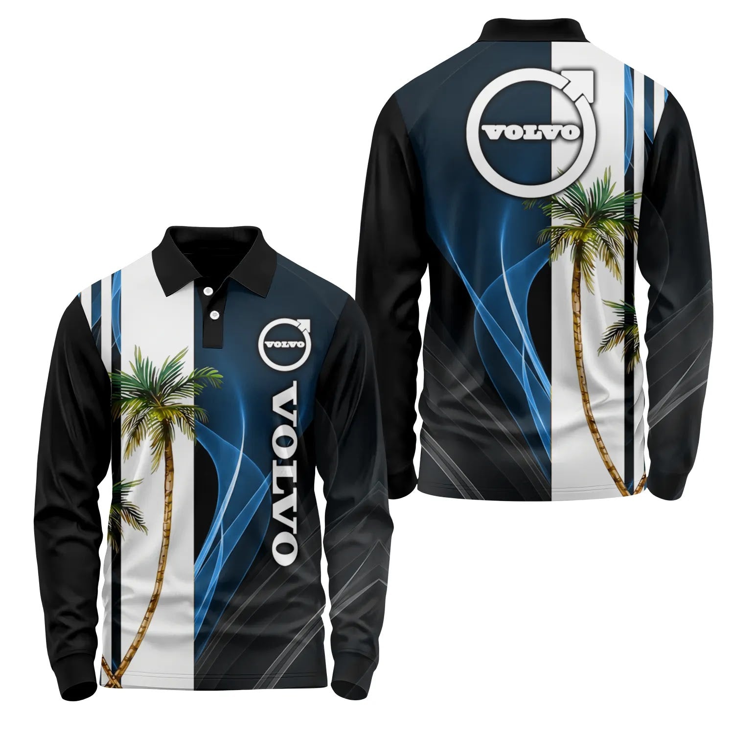 Volvo Long Sleeve Polo SHW036