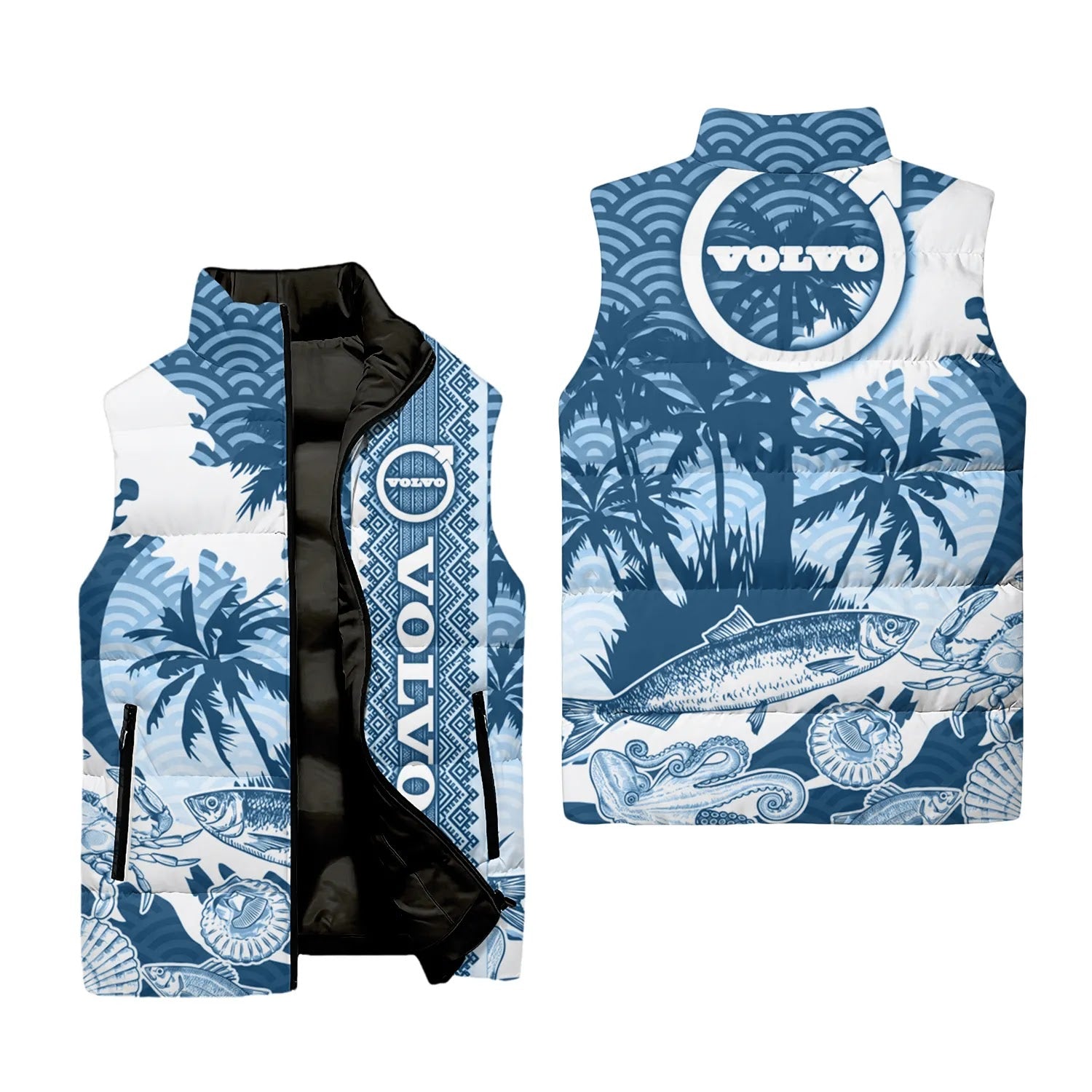 Volvo Sleeveless Puffer Jacket SHW038