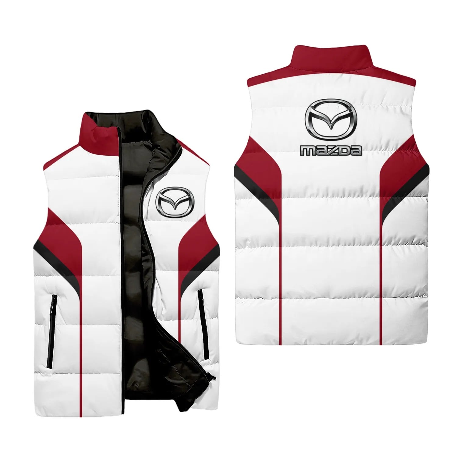 Mazda Sleeveless Puffer Jacket SC113