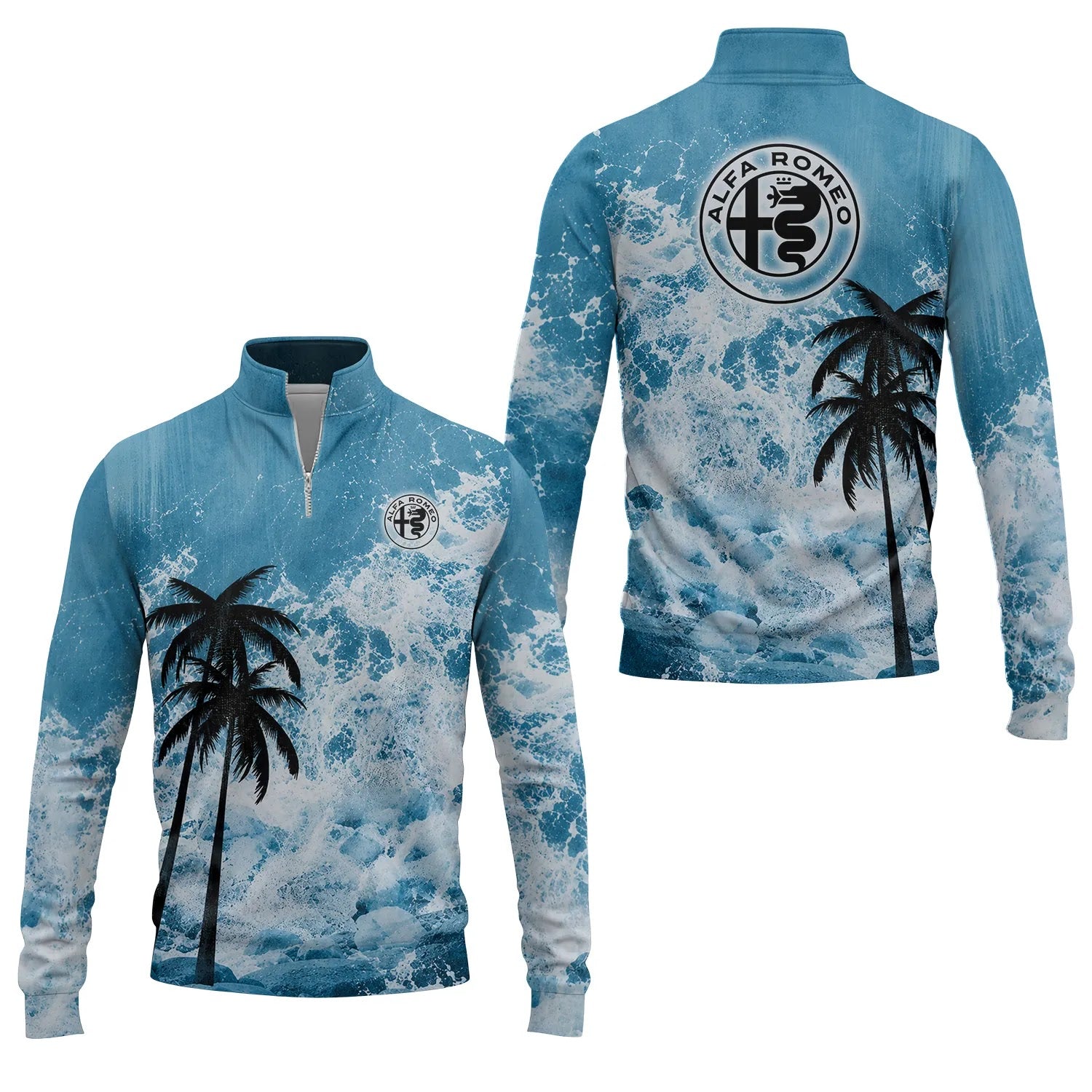 Alfa Romeo Quarter-zip Pullover SHW052