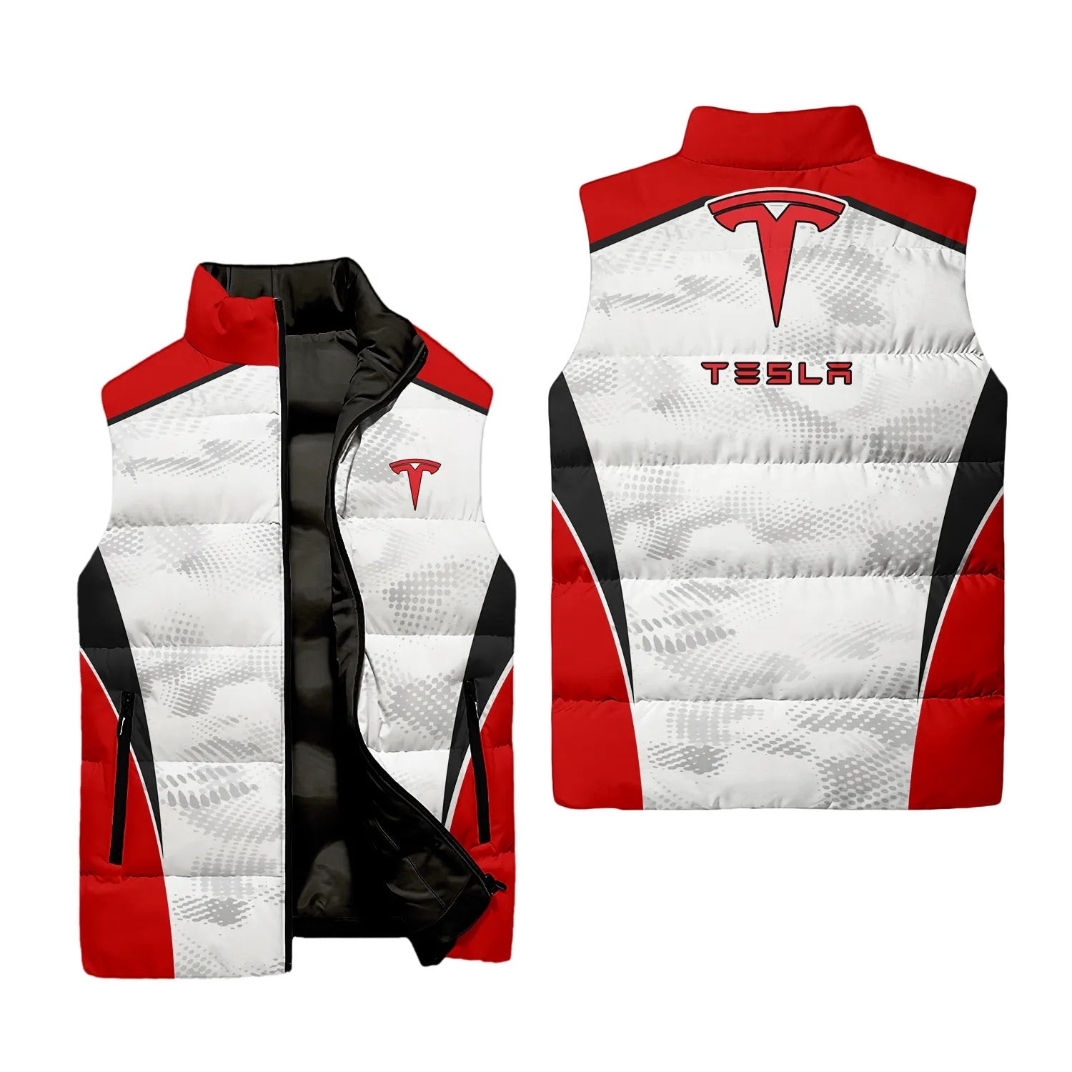 Tesla Sleeveless Puffer Jacket SC081