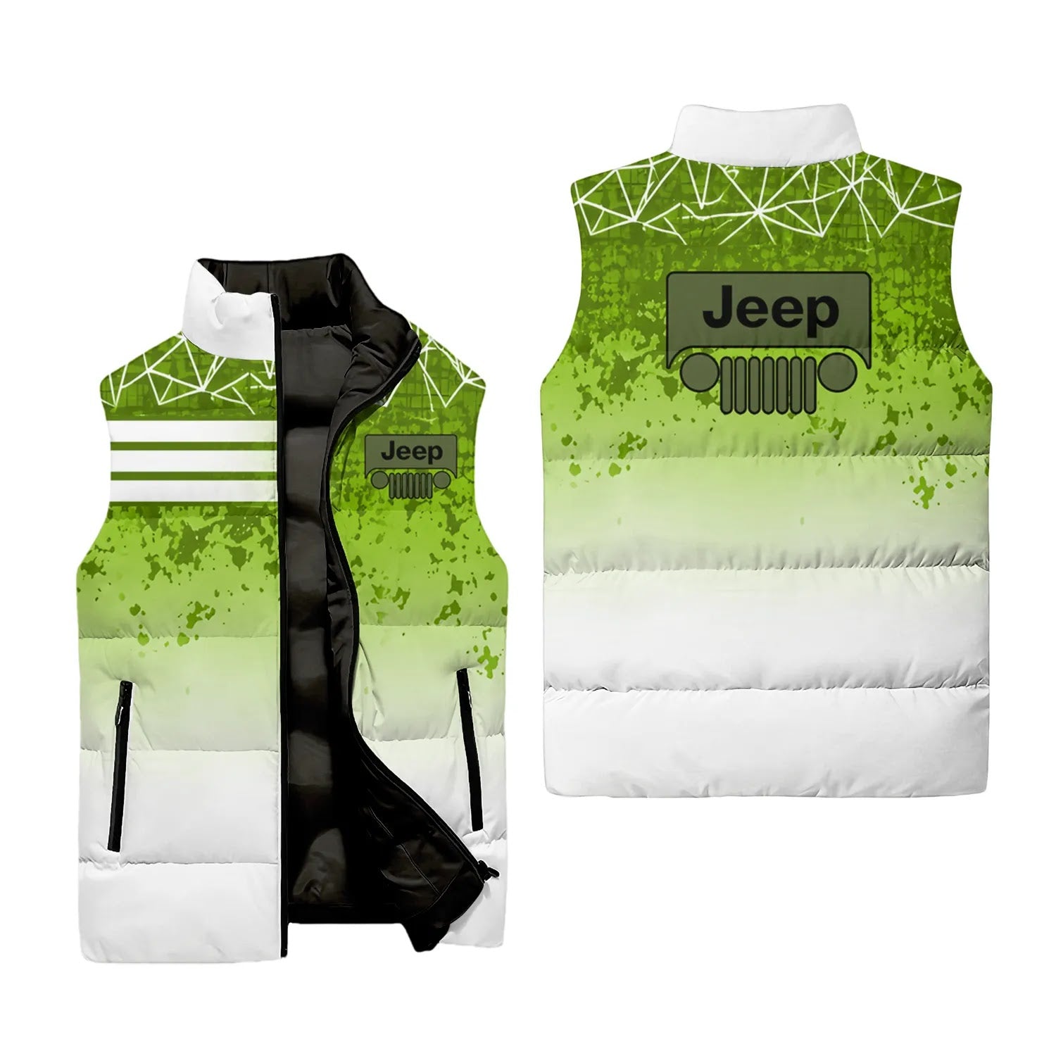 Jeep Sleeveless Puffer Jacket SC097