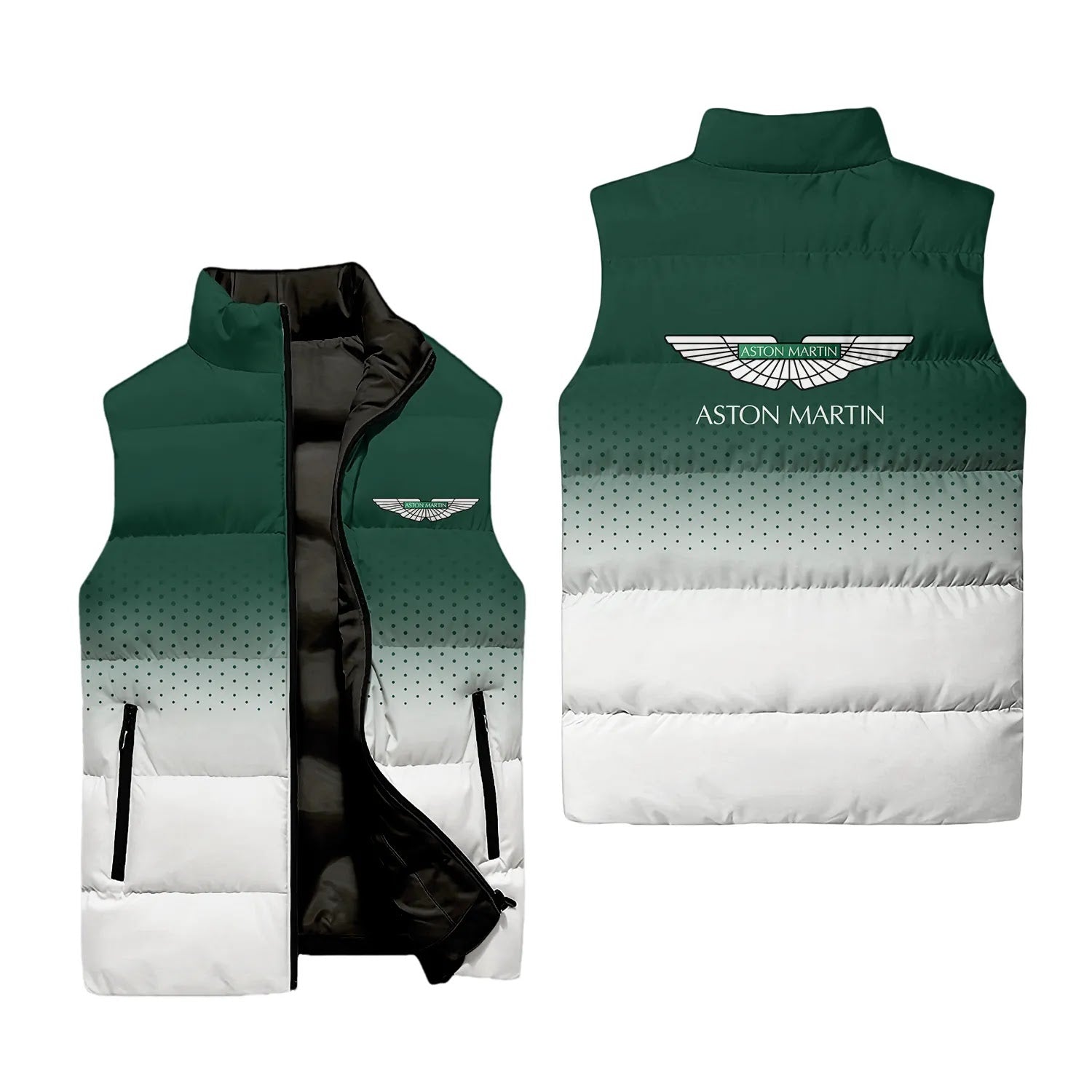 Aston Martin Sleeveless Puffer Jacket SC094
