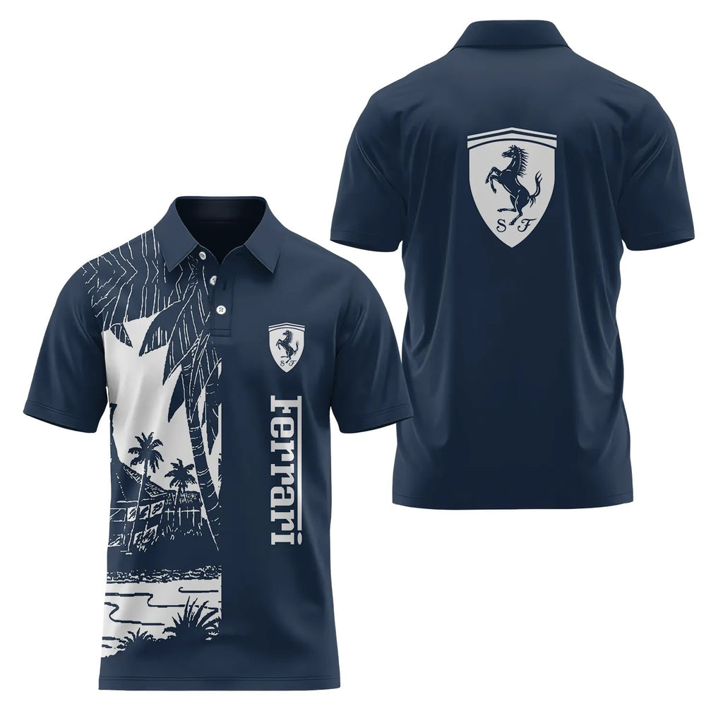 Ferrari Short Sleeve Polo SHW031
