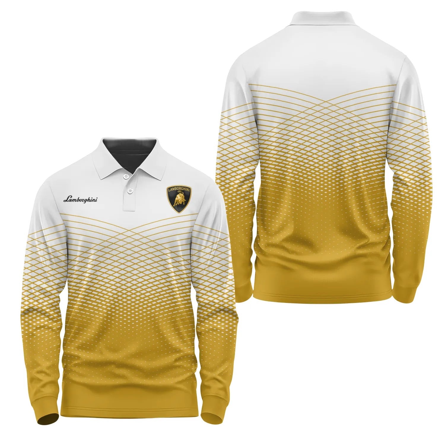 Lamborghini Long Sleeve Polo SC109