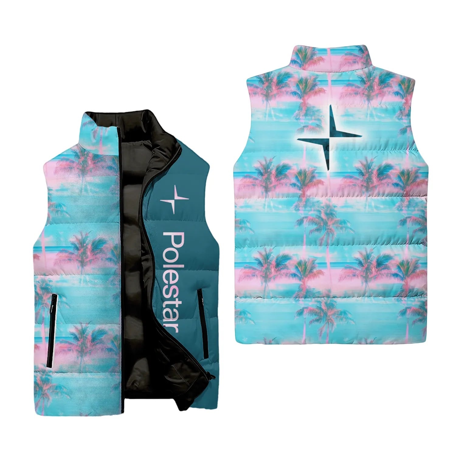 Polestar Sleeveless Puffer Jacket SHW058