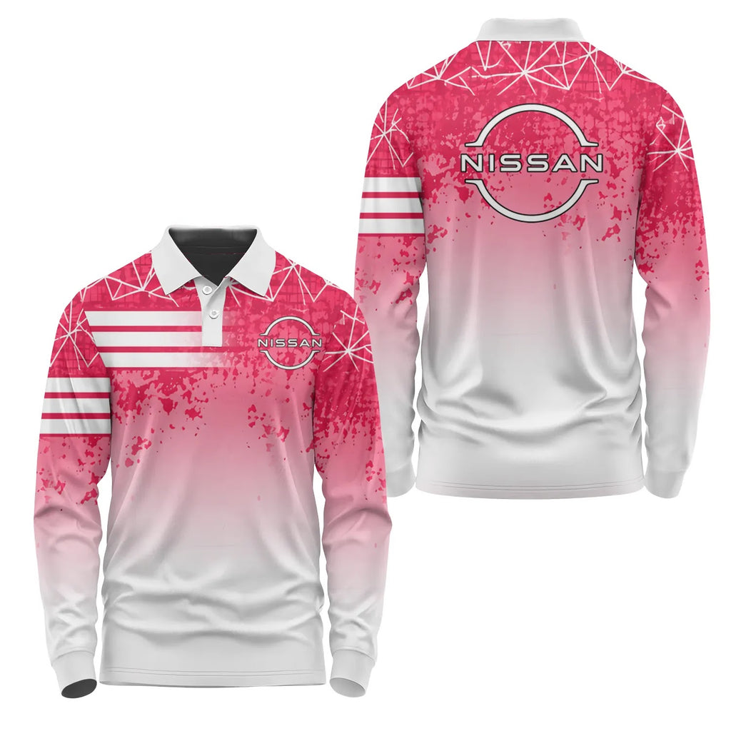 Nissan Long Sleeve Polo SC097