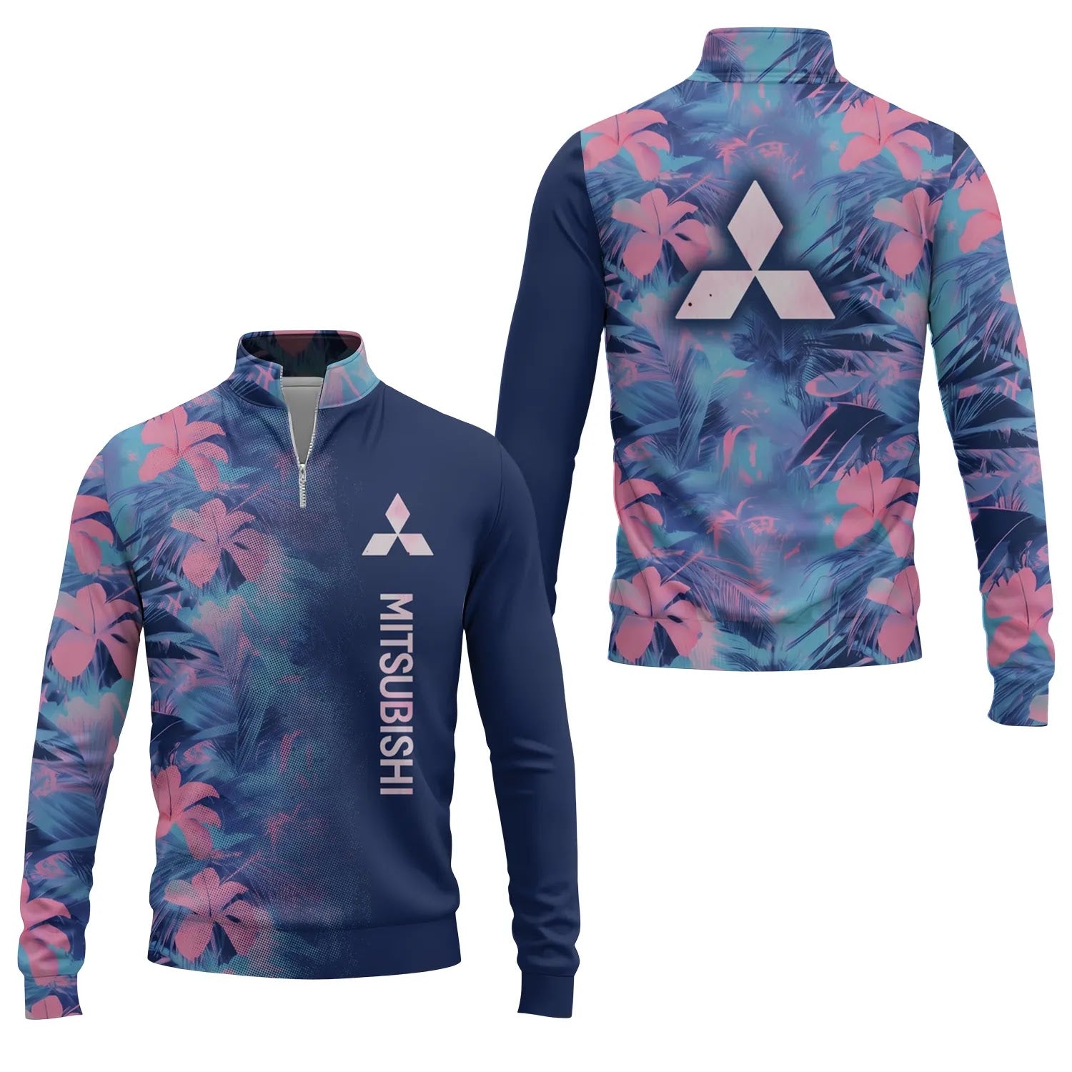 Mitsubishi Quarter-zip Pullover SHW054