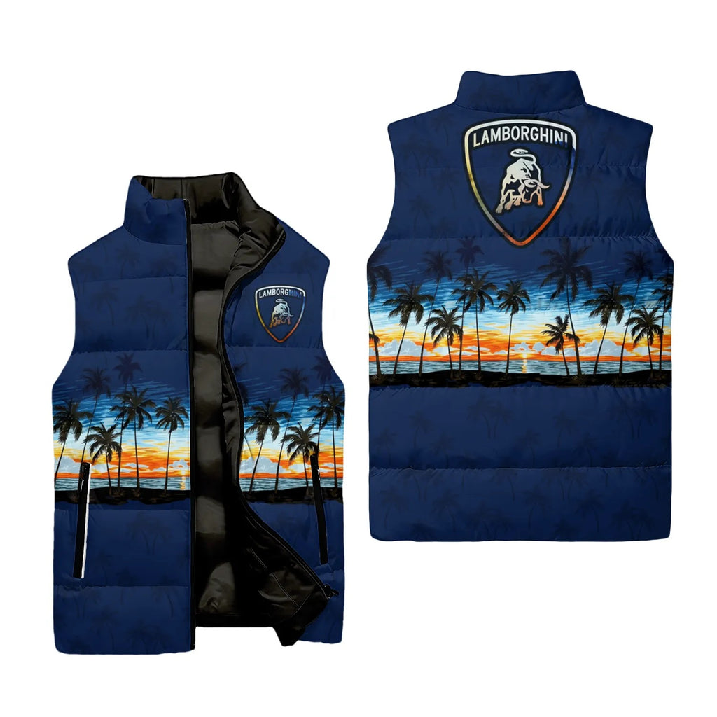 Lamborghini Sleeveless Puffer Jacket SHW017