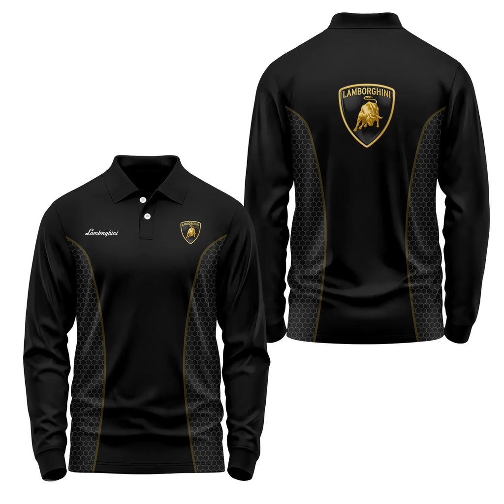 Lamborghini Long Sleeve Polo SC072