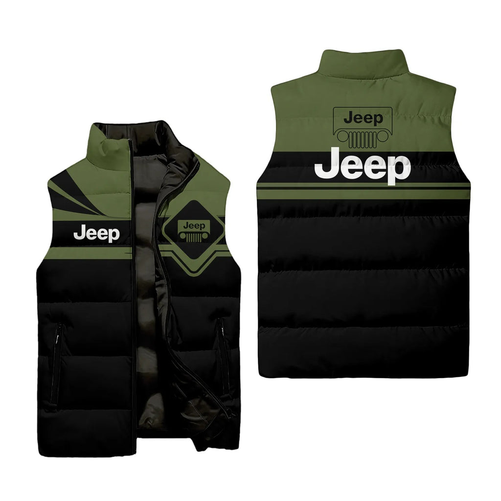Jeep Sleeveless Puffer Jacket SC066