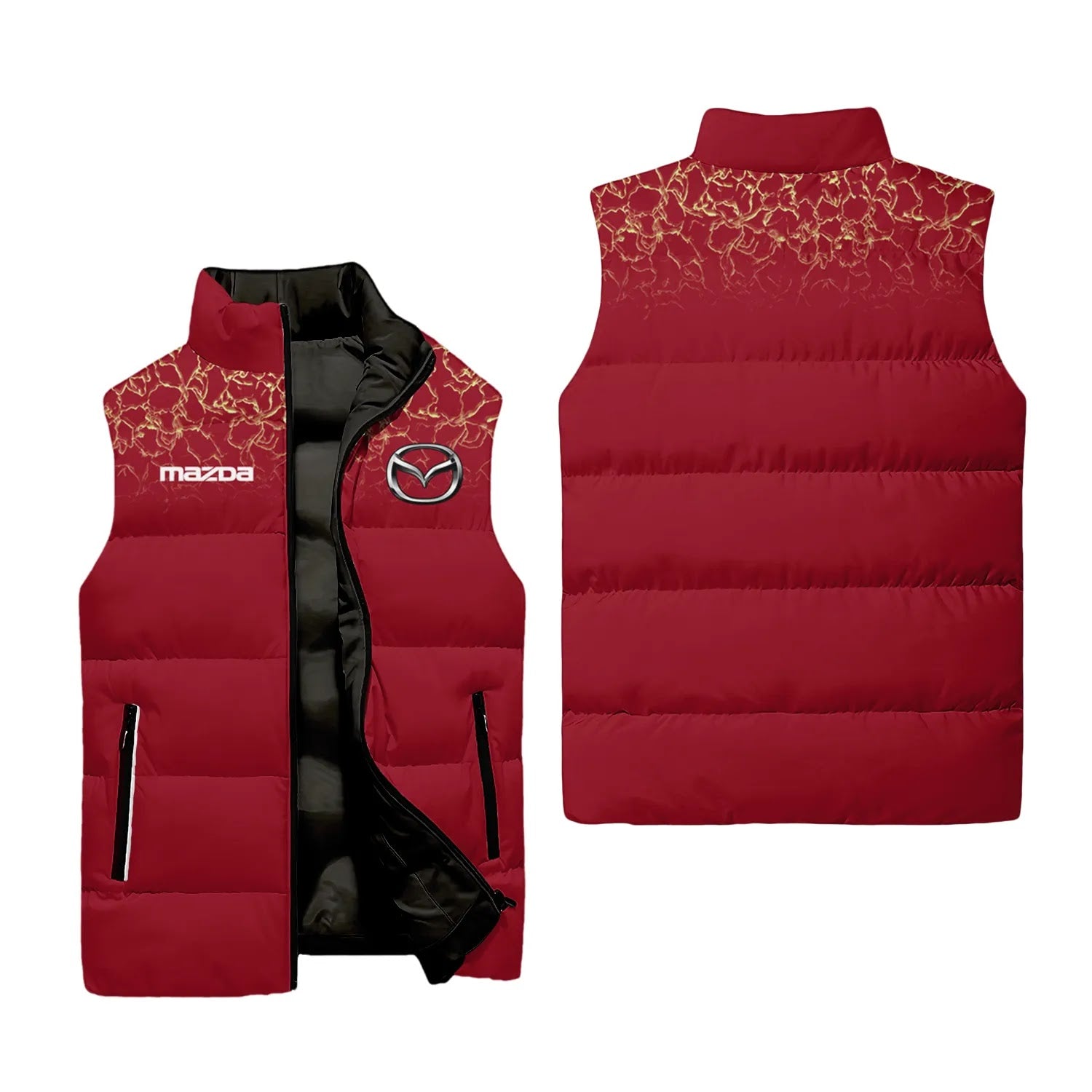 Mazda Sleeveless Puffer Jacket SC108