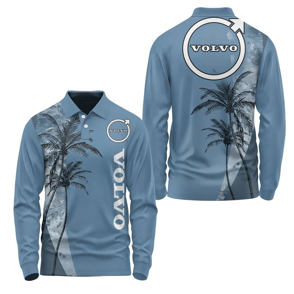 Volvo Long Sleeve Polo SHW071