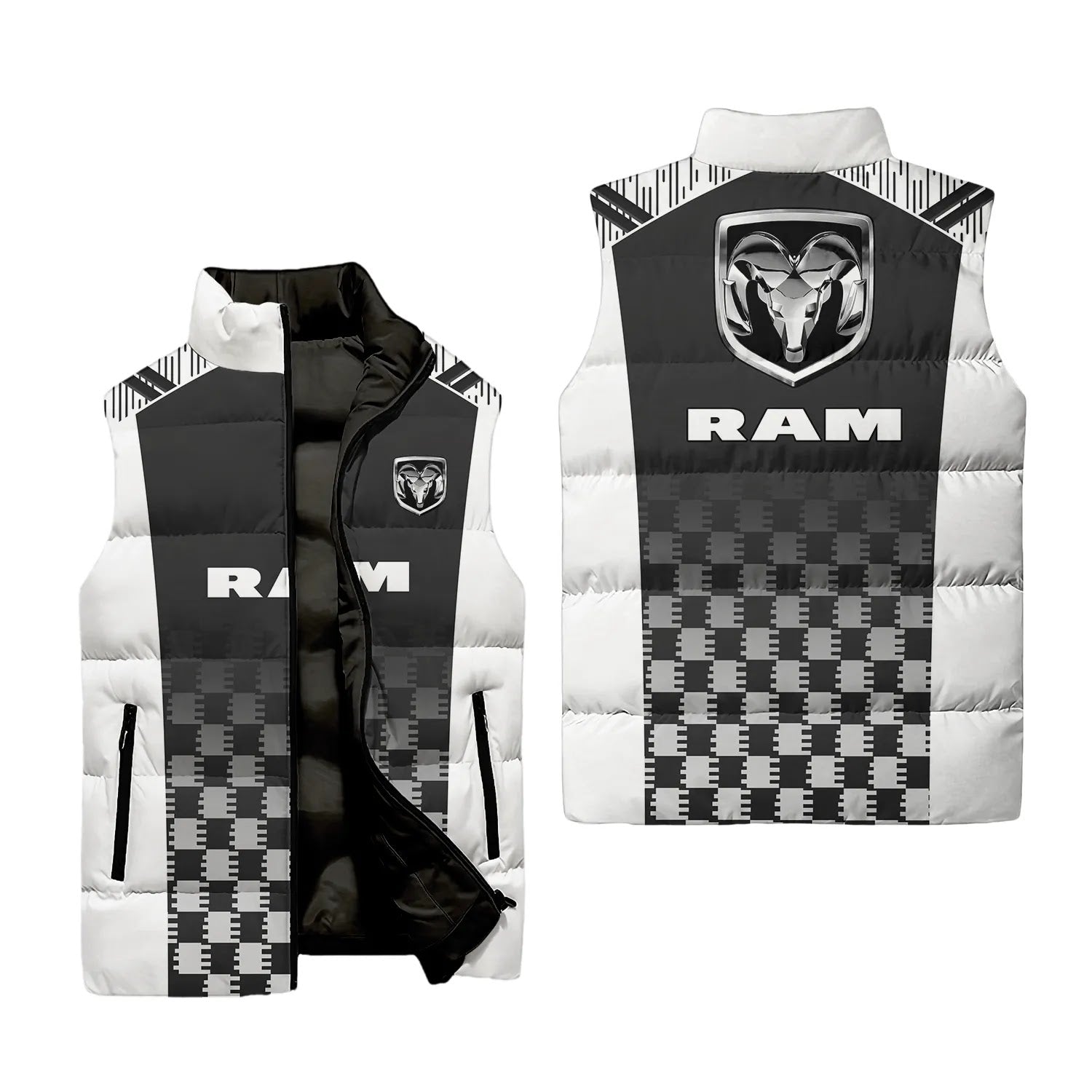 Ram Sleeveless Puffer Jacket SC063