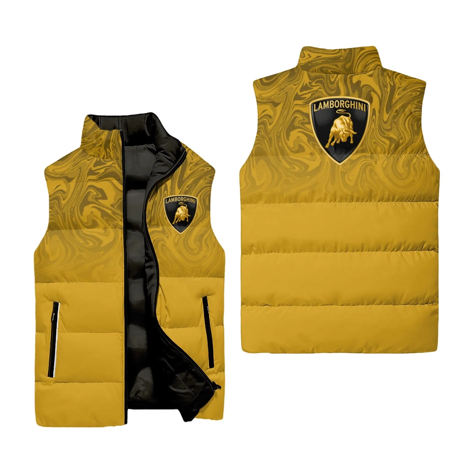Lamborghini Sleeveless Puffer Jacket SC091