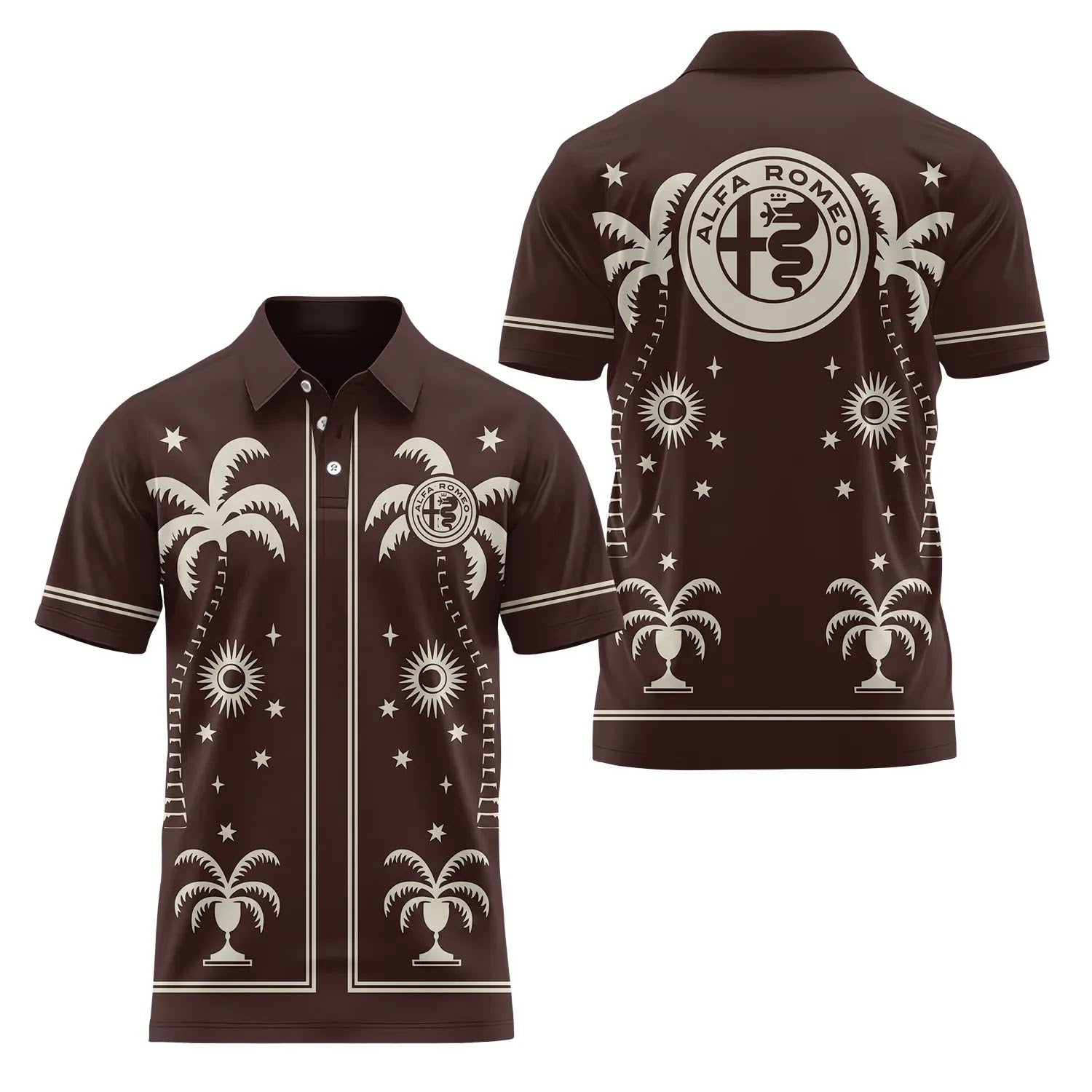 Alfa Romeo Short Sleeve Polo SHW066