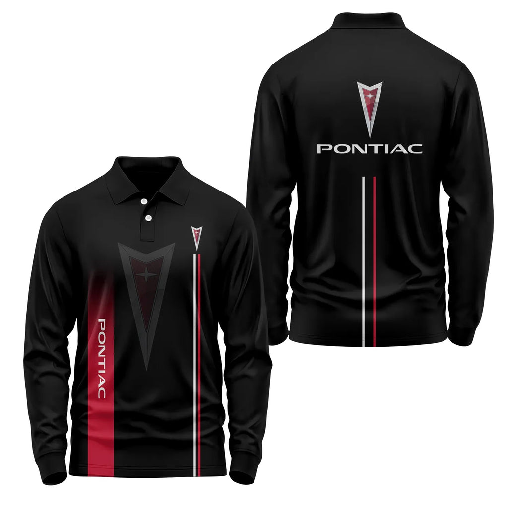 Pontiac Long Sleeve Polo SC077