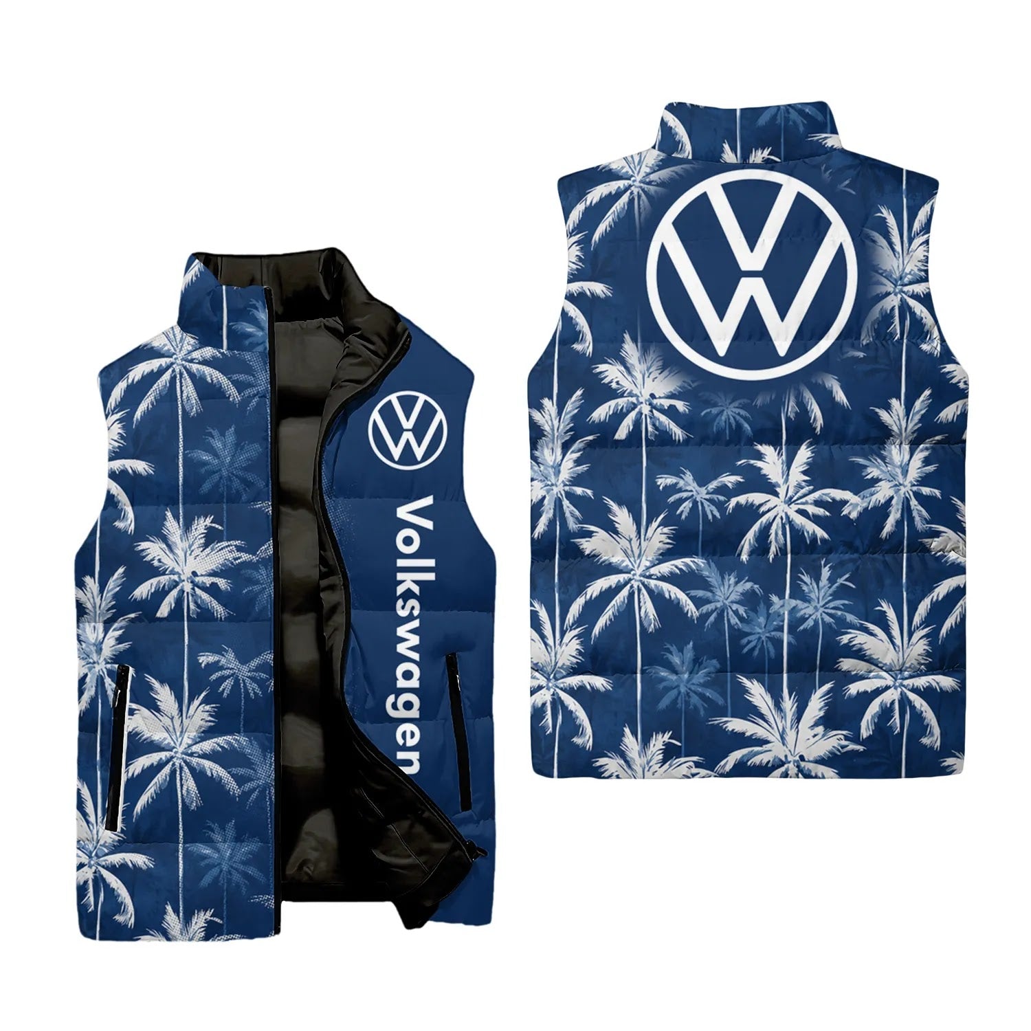 Volkswagen Sleeveless Puffer Jacket SHW032