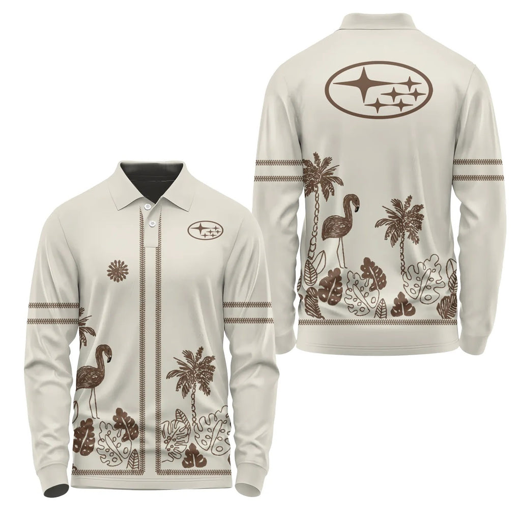 Subaru Long Sleeve Polo SHW044