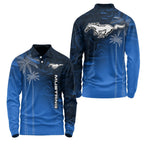Ford Mustang Long Sleeve Polo SHW070