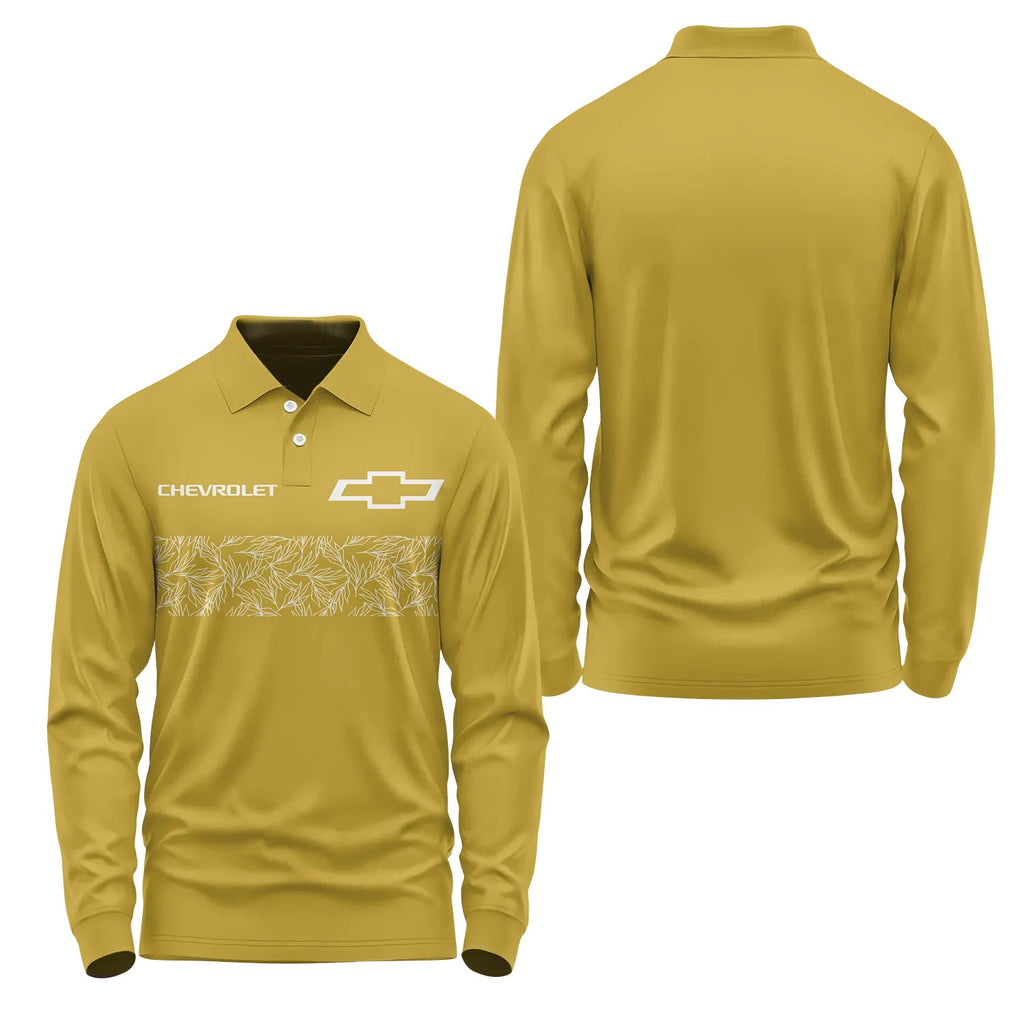 Chevrolet Long Sleeve Polo SC104