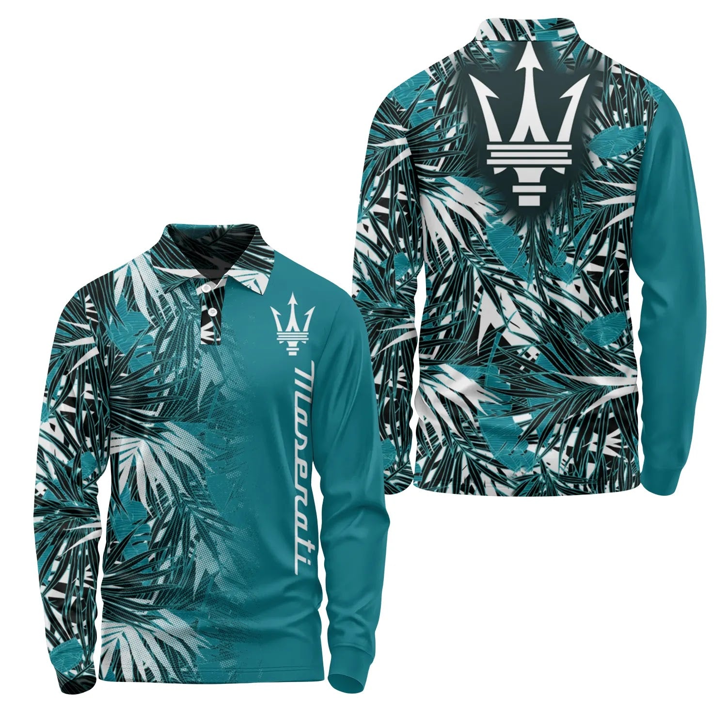 Maserati Long Sleeve Polo SHW060