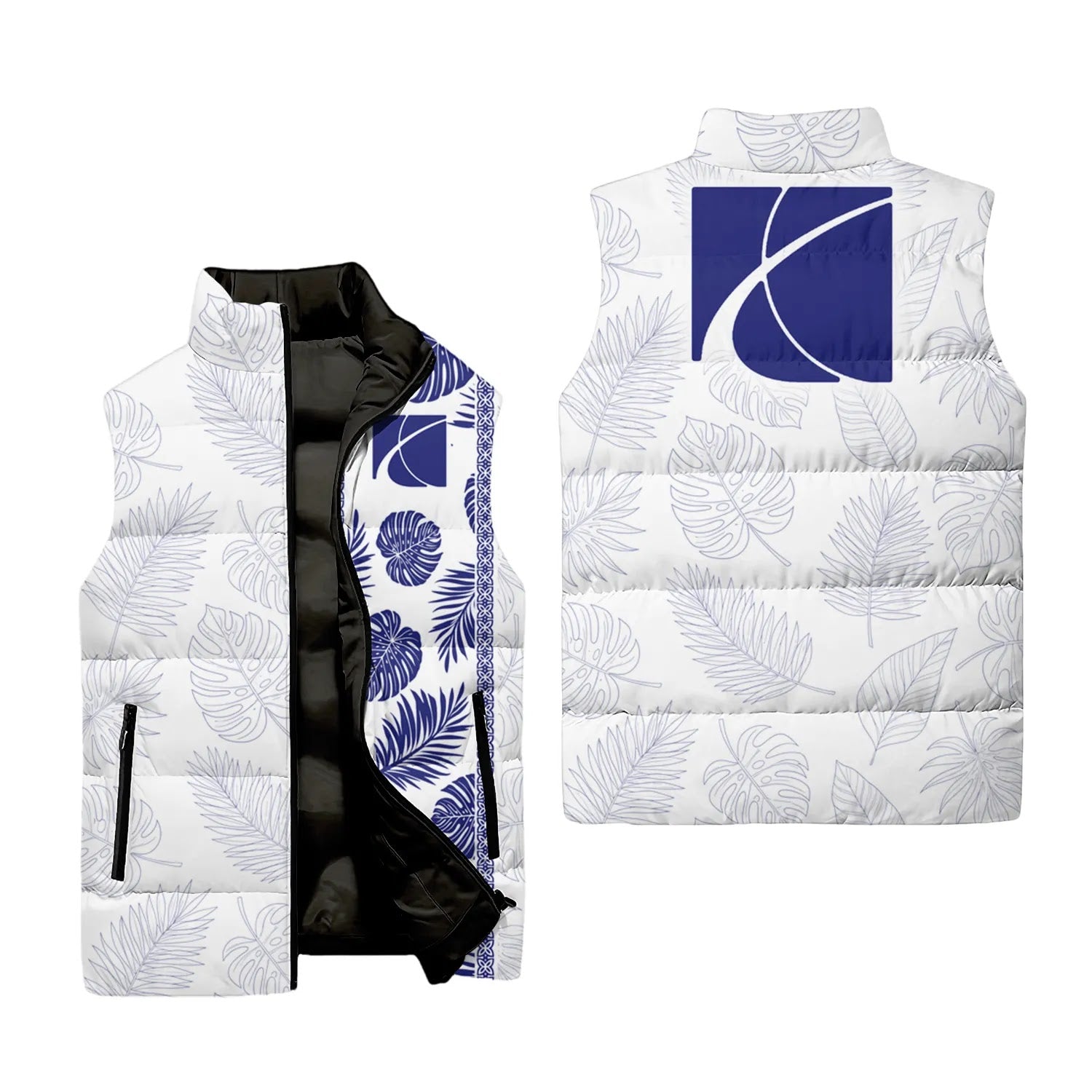 Saturn Sleeveless Puffer Jacket SHW023
