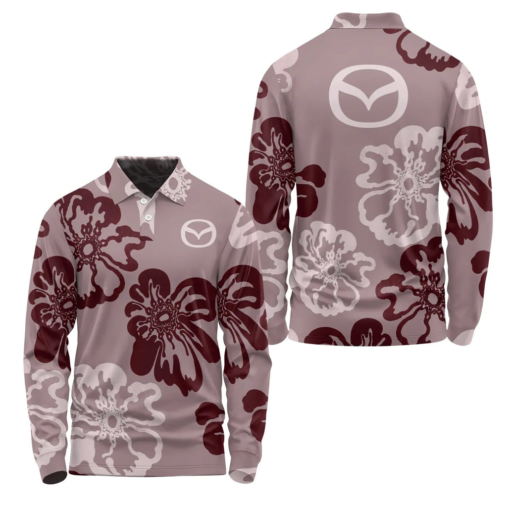 Mazda Long Sleeve Polo SHW073