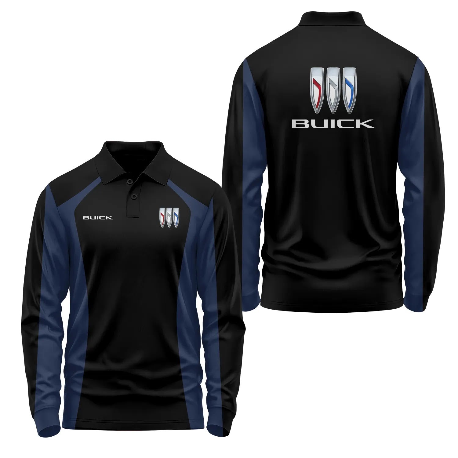 Buick Long Sleeve Polo SC048