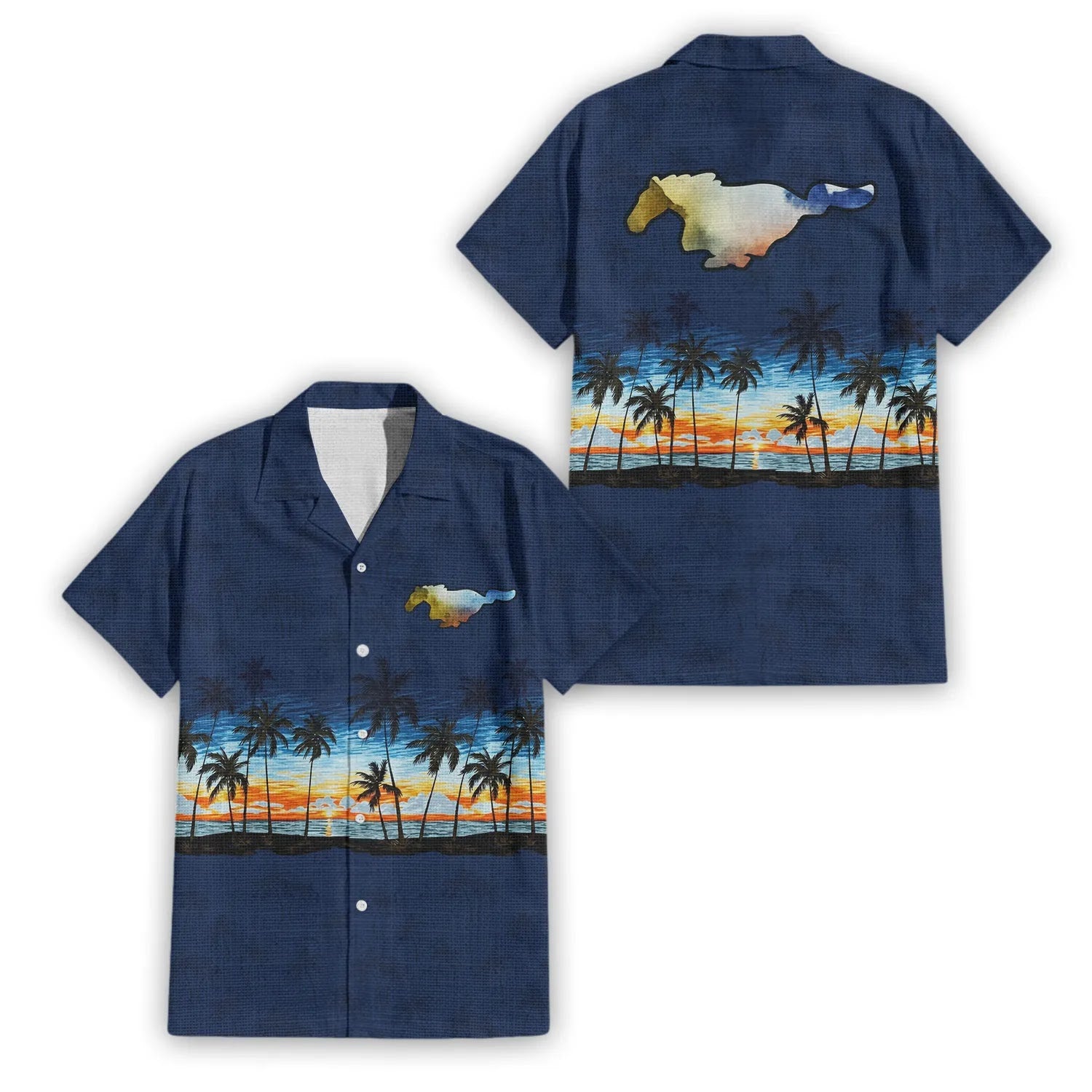 Ford Mustang Premium Hawaiian Shirt SHW017