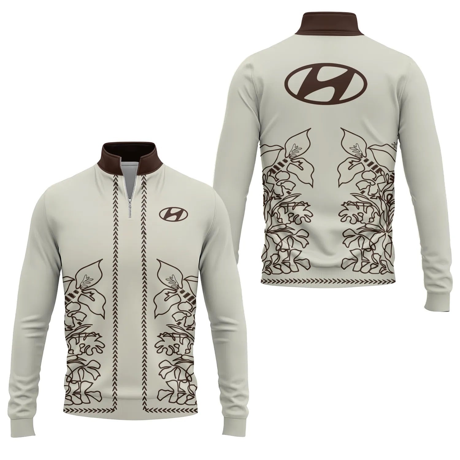 Hyundai Quarter-zip Pullover SHW064