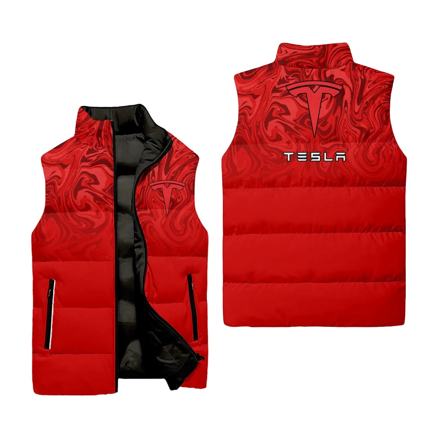 Tesla Sleeveless Puffer Jacket SC091