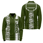 Jeep Long Sleeve Polo SHW042