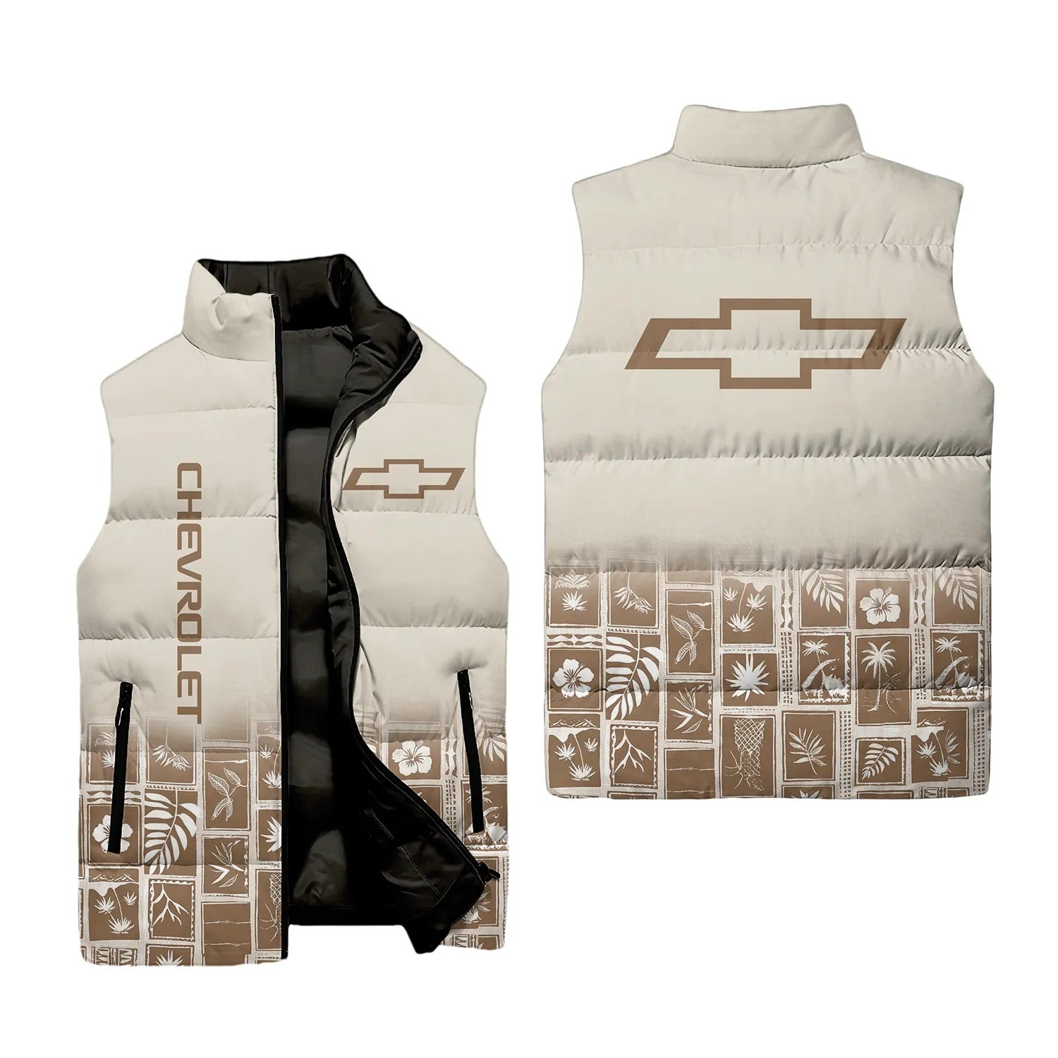 Chevrolet Sleeveless Puffer Jacket SHW067