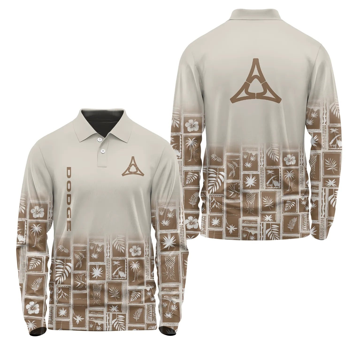 Dodge Long Sleeve Polo SHW067