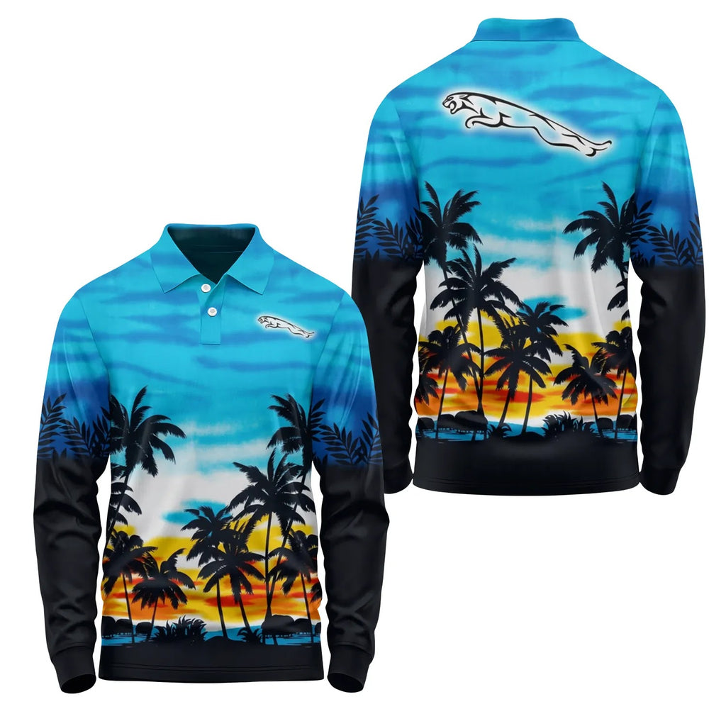 Jaguar Long Sleeve Polo SHW051