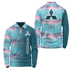 Mitsubishi Long Sleeve Polo SHW058