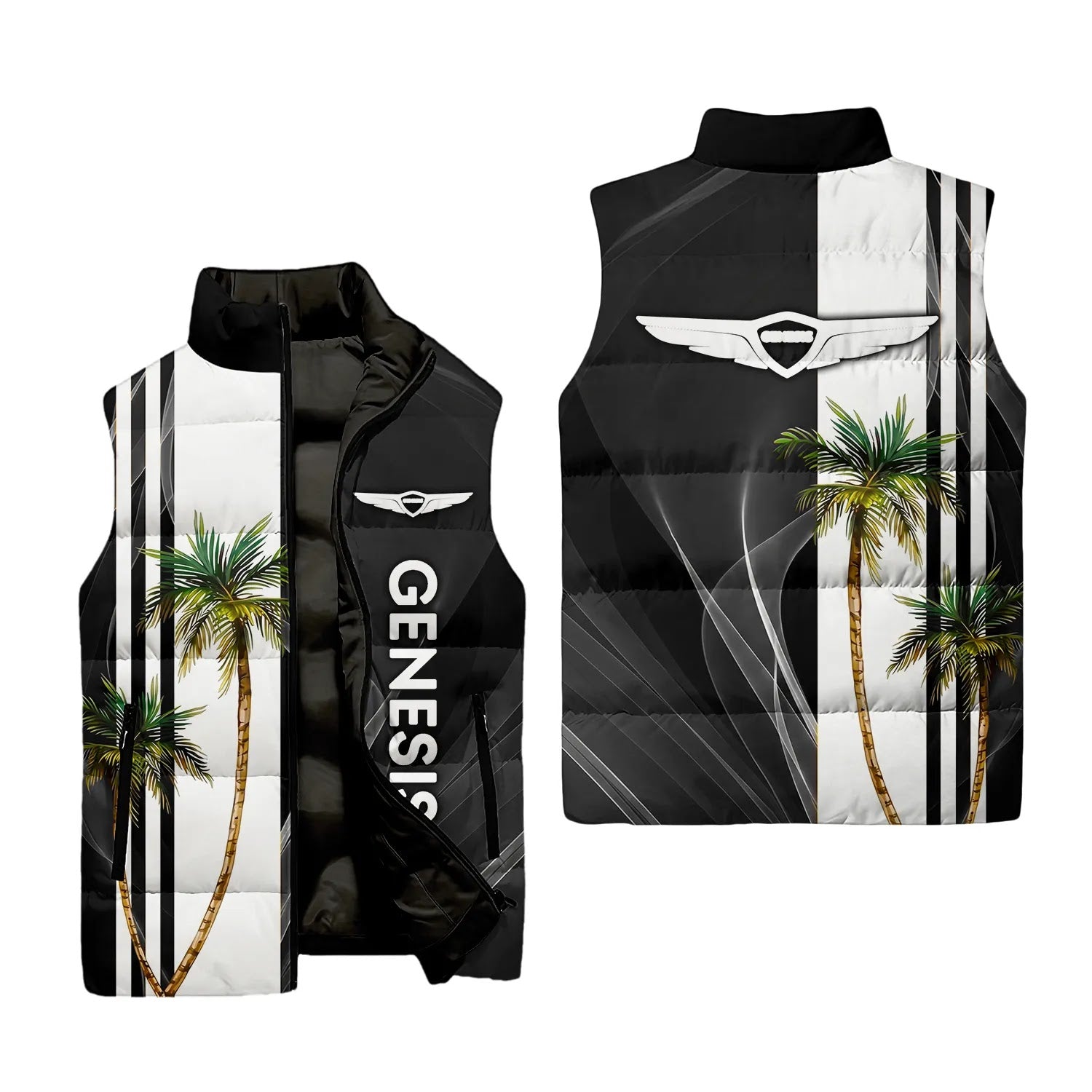 Genesis Sleeveless Puffer Jacket SHW036