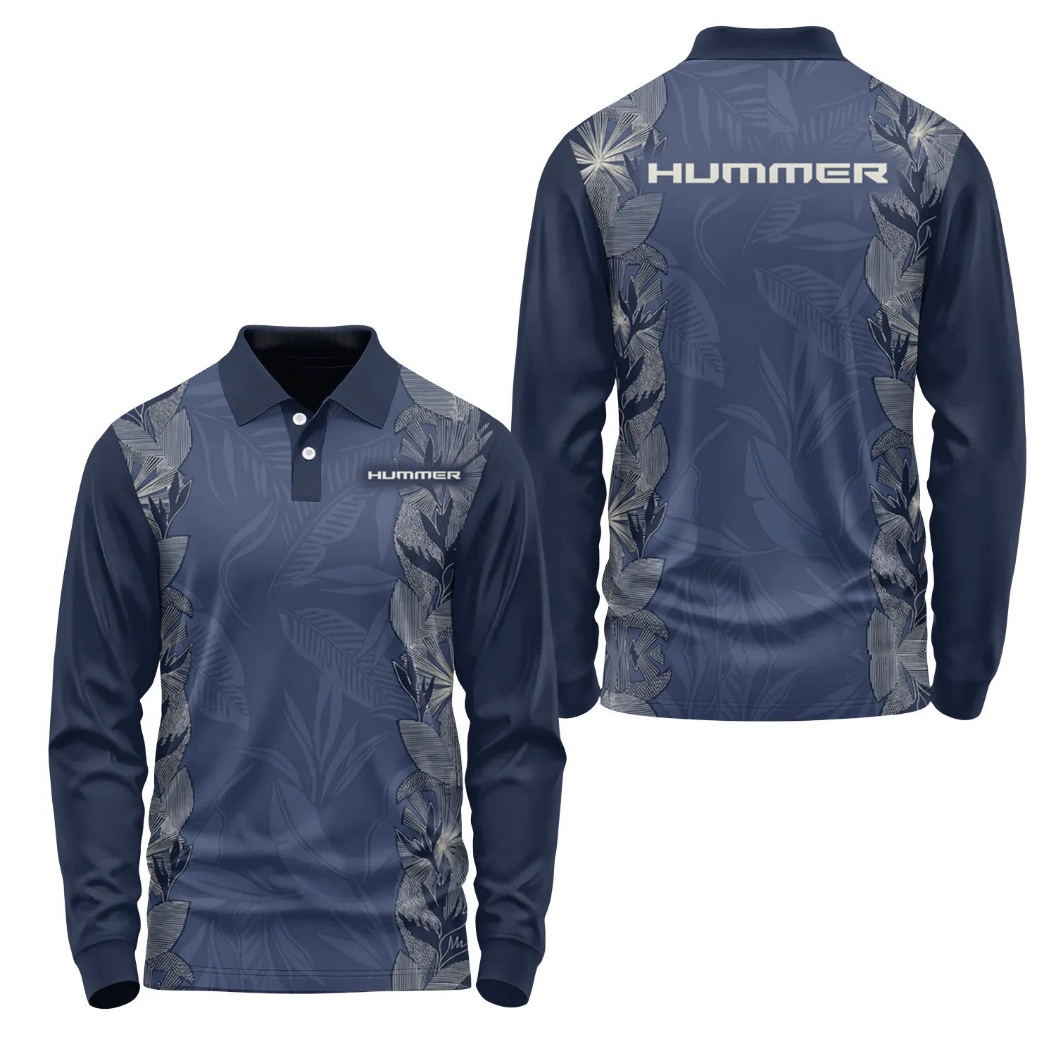 Hummer Long Sleeve Polo SHW045