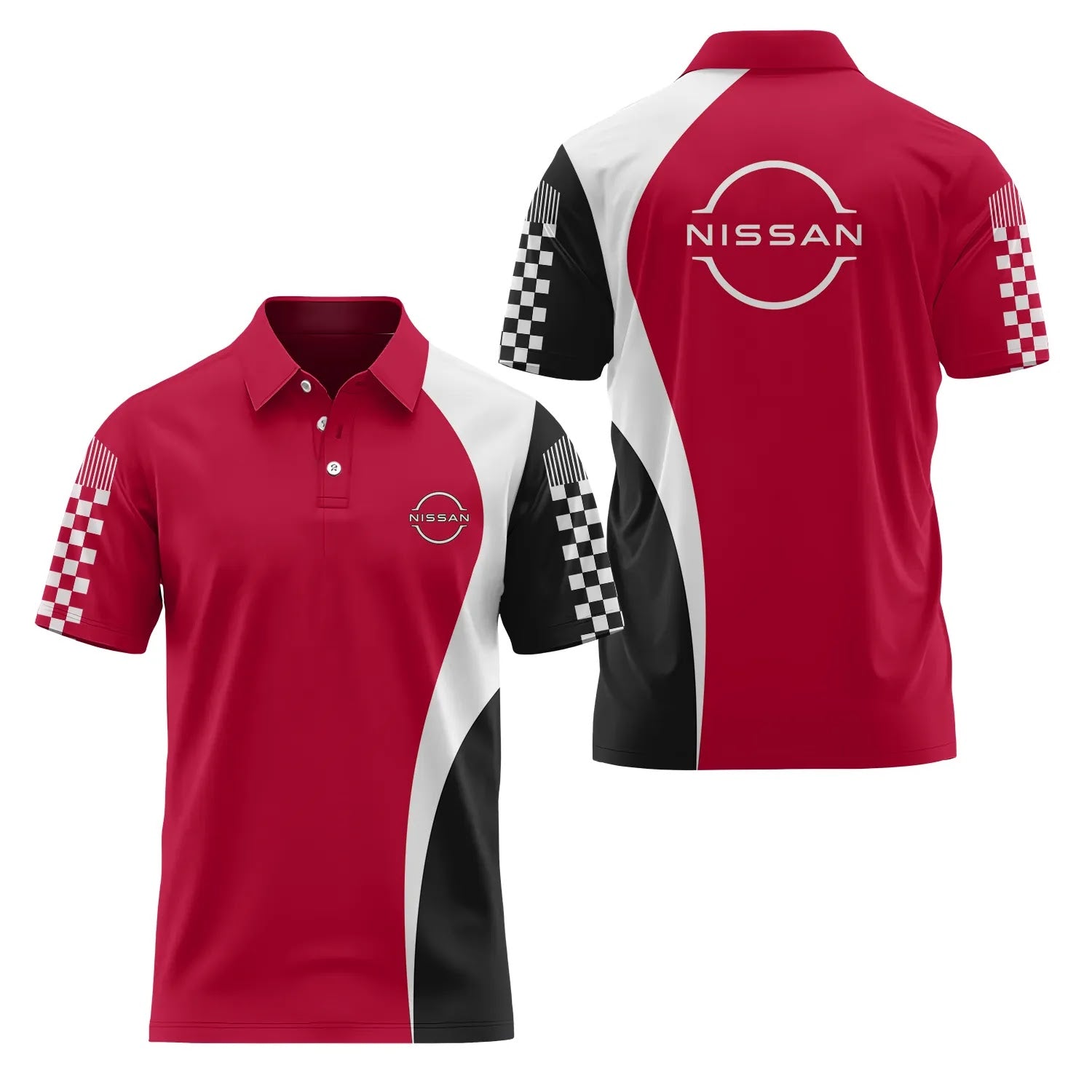 Nissan Short Sleeve Polo SC073