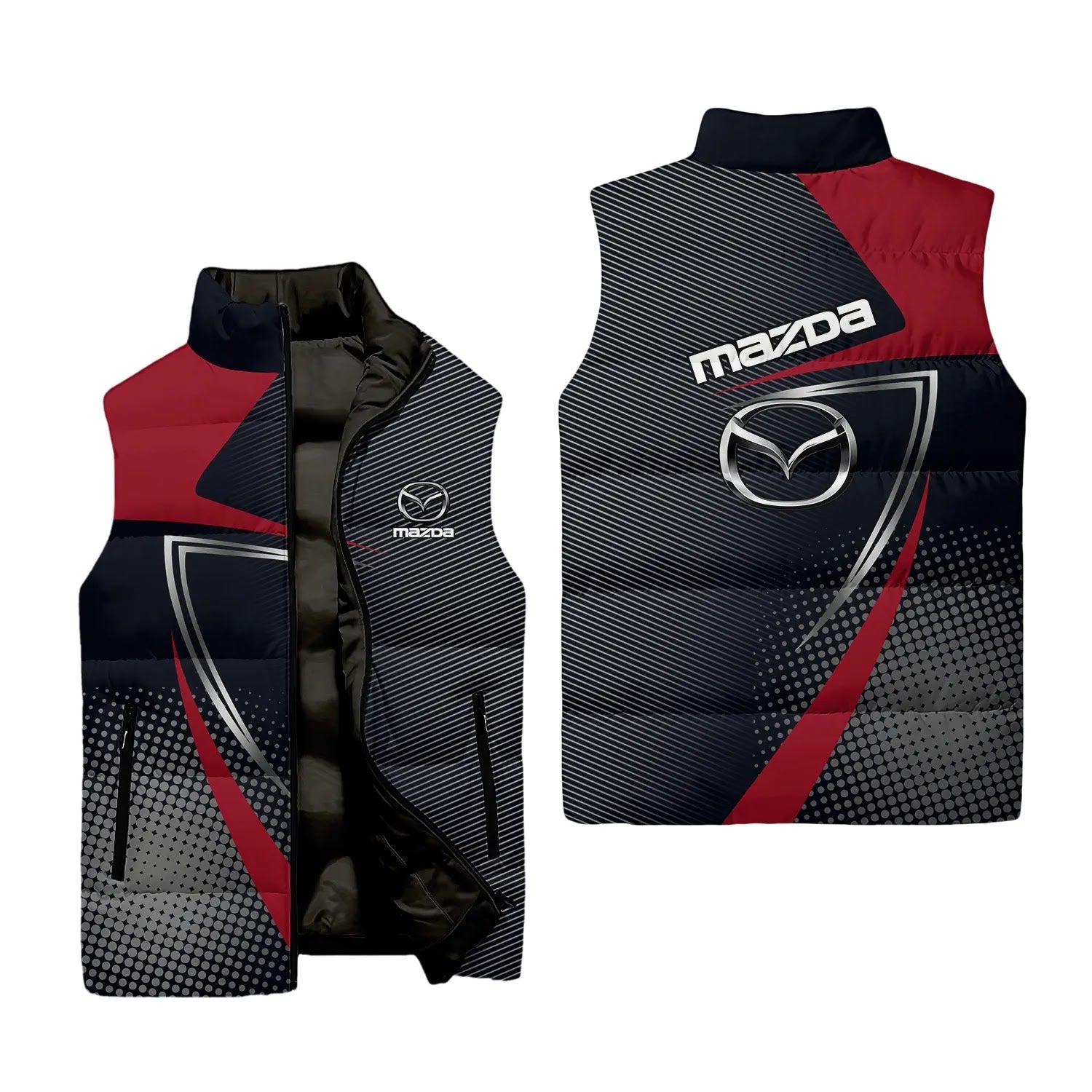 Mazda Sleeveless Puffer Jacket SC059