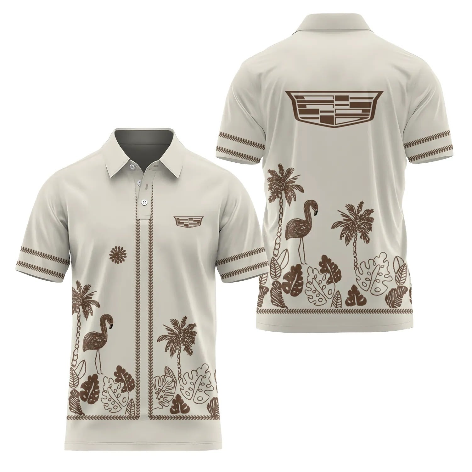 Cadillac Short Sleeve Polo SHW044