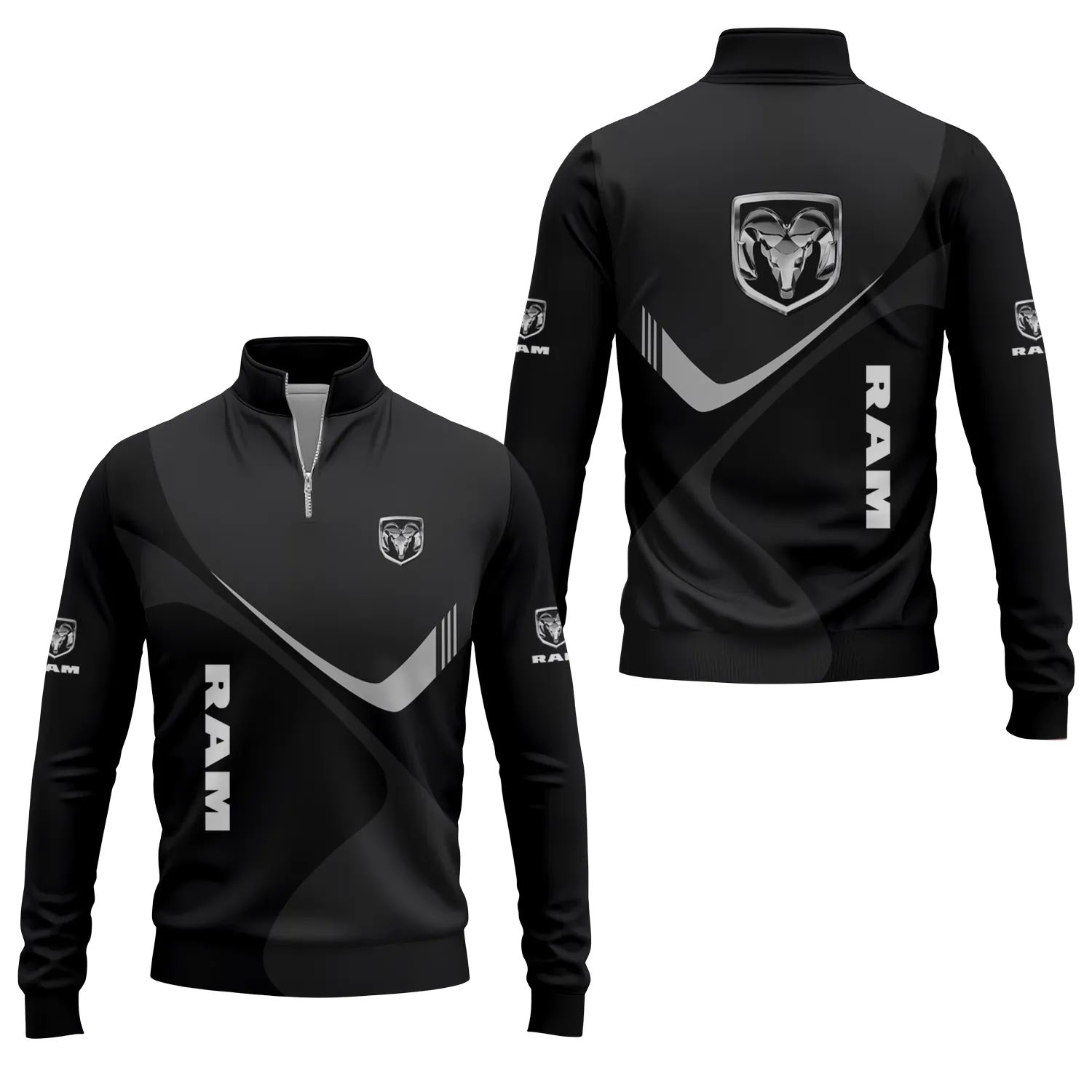 Ram Quarter-zip Pullover SC058