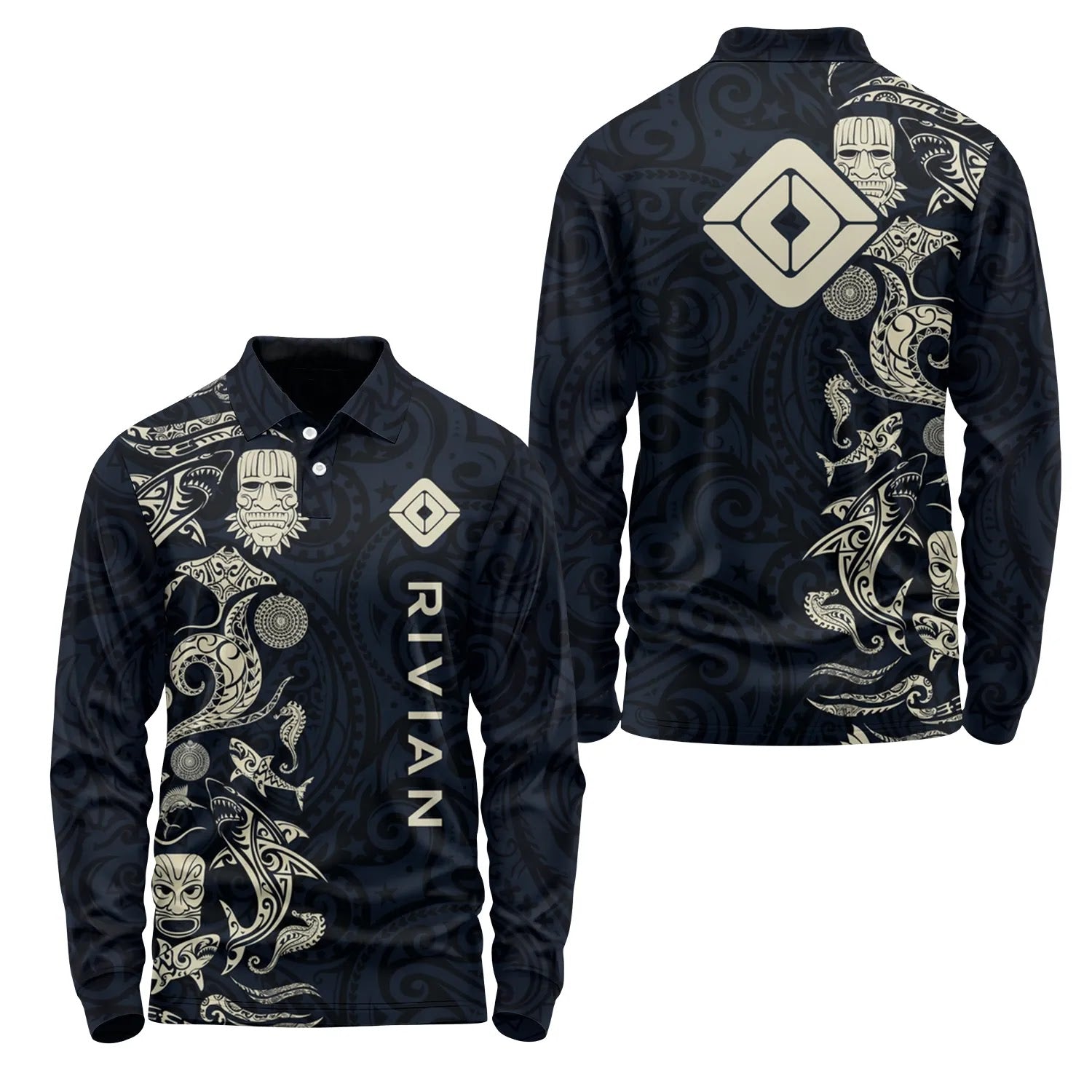 Rivian Long Sleeve Polo SHW033
