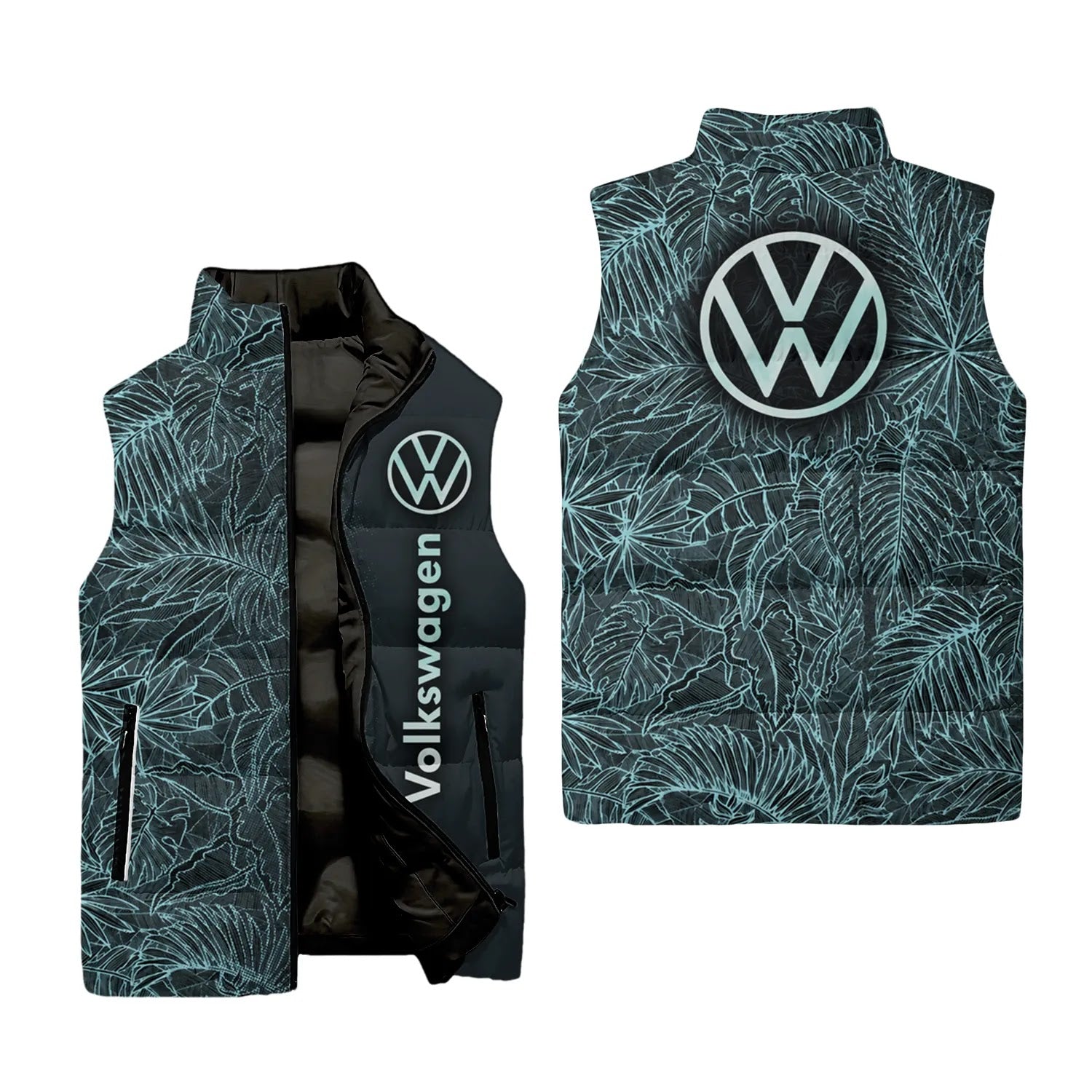 Volkswagen Sleeveless Puffer Jacket SHW008